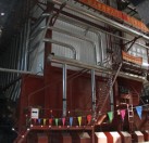 寧城光大熱力130T、65T往復(fù)爐排熱水爐